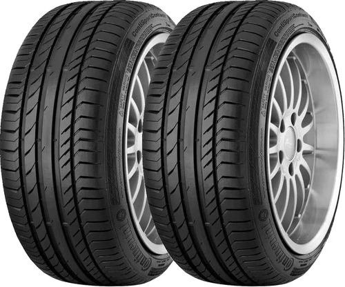 Kit de 2 pneus Continental 0 ContiSportContact 5 255/55R19 111 - 1090 kg