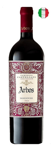 Vinho Tinto Italiano Sangiovese Igt Arbos 750ml