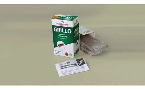 Imagen 2 de 10 de Mamboreta Grillo Topo 200 Gr Insecticida Sin Contaminación