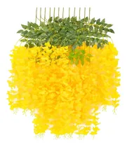 Comprar Oweru Flores De Glicina Artificiales, Flores De Glicina De Y