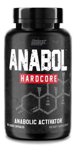 Imagen 1 de 4 de Anabol Hardcore X 60 Caps. Nutrex - Anabolic Activator - Usa