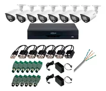 Comprar Kit Dvr 8ch 5mp + 8 Cam 5mp Full Color, 305m Utp, Accesorios