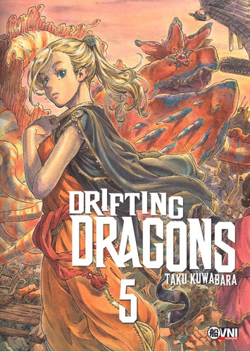 Ovni Press - Drifting Dragons #5 - Taku Kuwabara - Nuevo