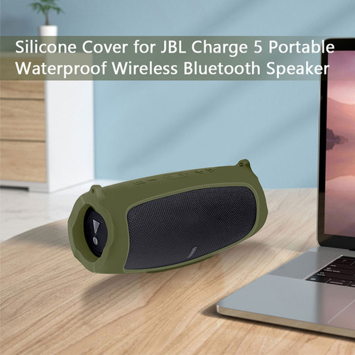 Funda De Silicona For Jbl Charge 5 Wireless Bluetooth Speak