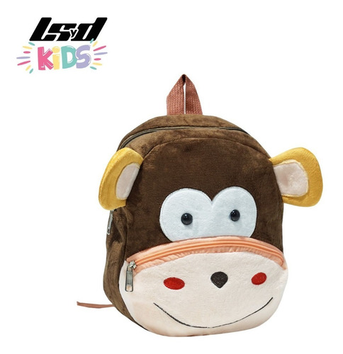 Mochila 10 Pulgadas Espalda Zoo Kids  Lsyd - 06.br2538