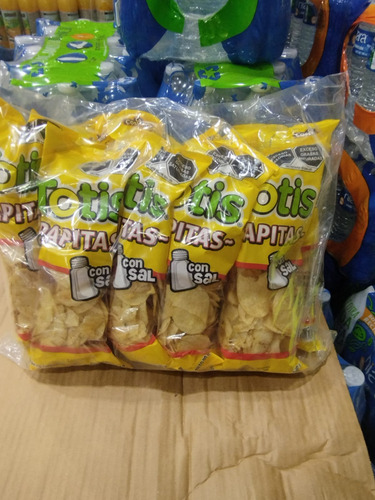 20 Bolsas De Papas Totis Papitas Con Sal 90g C/u Mayoreo