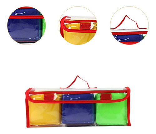 3x Cubos De Juego, Aprendizaje De Dados De 6 Lados Diy Con