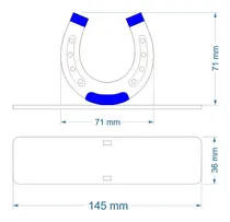 Comprar Servilleteros Herradura X 12 Unidades