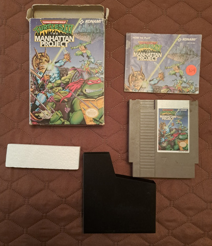 Teenage Mutant Ninja Turtles 3 The Manhattan Project Nes