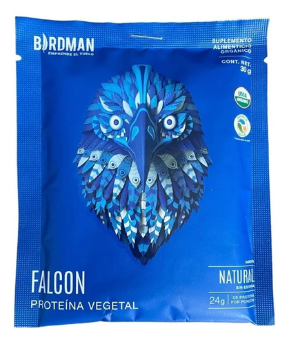 Proteina Birdman Falcon Vegano Sobre Con 30g 1 Serv