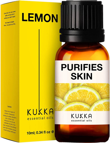 Aceite Esencial De Limón Para Limpieza Facial Y Aromaterapia