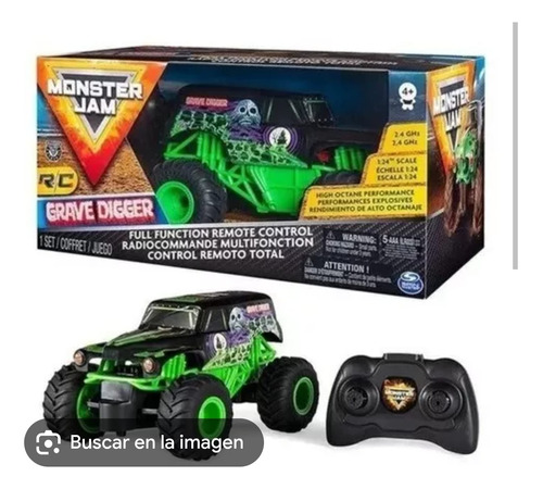 Monster Jam A Radio Control Grave Digger