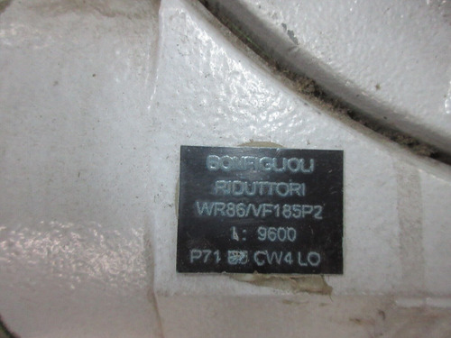 Bonfiglioli Wr86/vf185p2 New Gearbox P71 B5 B3 U 240 1: Ssd