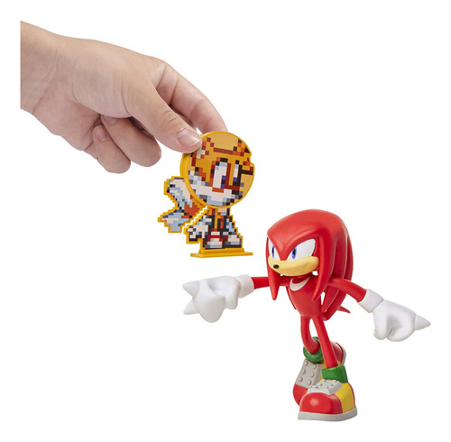 Boneco De Ação Do Sonic The Hedgehog 4 Knuckles