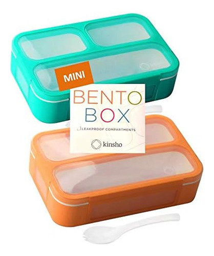 Bento Juego Lonchera Para Almuerzo O Refrigerio Fugas Con Re