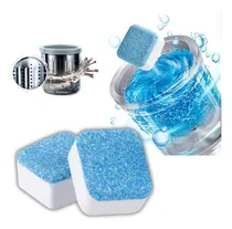 Comprar Kit 2 Pastilhas Tabletes Limpeza Máquina De Lavar Roupa 