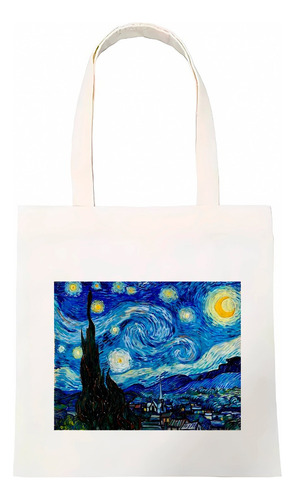 1 Tote Bag La Noche Estrellada Van Gogh Grande