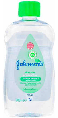 Aceite Johnson Baby Aloe Vera X 300 Ml - mL a $133