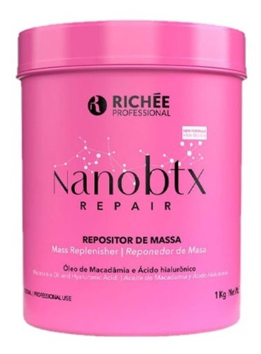 Richée Professional Nanobtx Máscara 1kg + Brinde