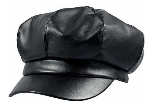 Gorro Newsboy Para Mujer Sportmusies Negro