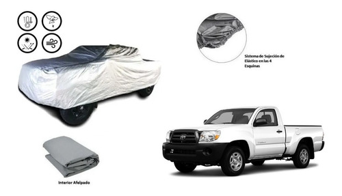 Car Cover Toyota Tacoma 2006 Afelpada.