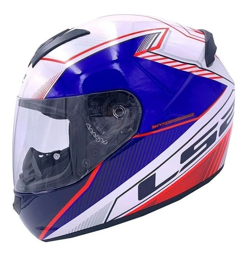 Casco Moto Ls2 352 Rookie Integral Graficas Nuevas