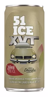 Bebida 51 Ice Xvt - 269ml - Caixa Com 6 Latas