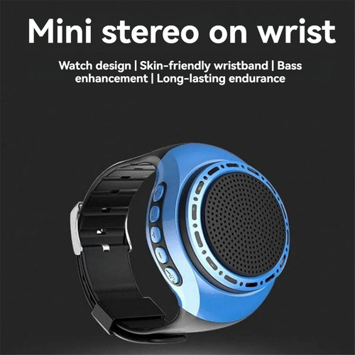 Altavoz De Reloj De Pulsera Portátil Con Audio Para Biciclet