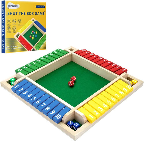 Juego De Mesa Nicecho Dados Y Matematicas