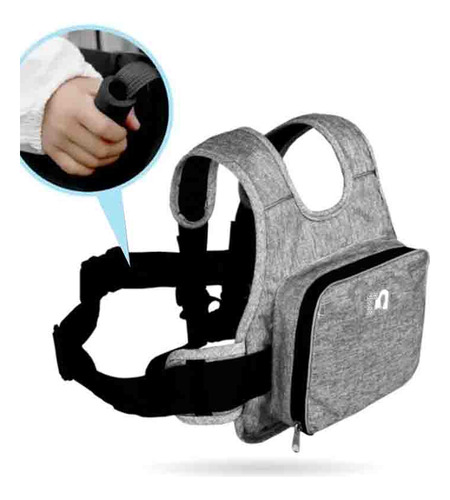 Chaleco Unisex Ajustable Para Niños Con Cinturón De Segurida