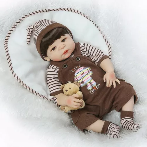 Bebe Reborn Japonês Menino Silicone Super Realista