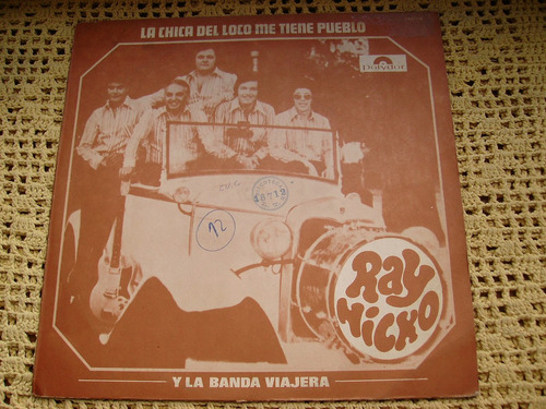 Ray Nicko La Chica Del Loco Me Tiene Pueblo Lp Vinilo Promo