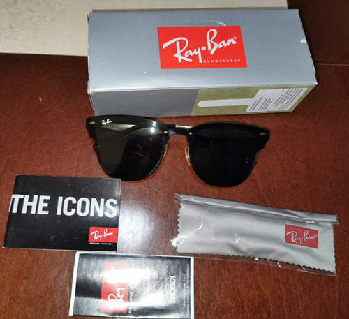 Ray Ban Clubmaster Blaze Como Nuevos