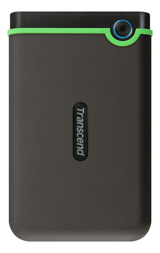 Disco Duro Transcend 2 Tb Proteccion Grado Militar Color Negro