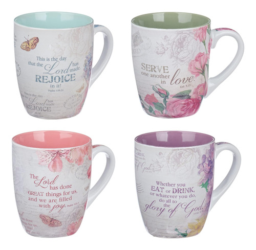 Juego De Tazas De Cerámica Christian Art Gifts Para Mujer | 