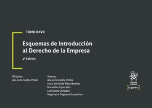 Tomo Xxvii Esquemas Introducción Al Derecho Empresa -   - *