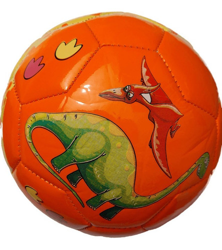 Pelota Balón De Futbol Pequeño Infantil Dinosaurio Artidix