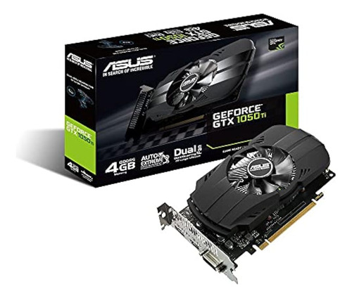 Asus Geforce Gtx 1050 Ti 4gb Phoenix Fan Edition Dvi-d Hdmi 