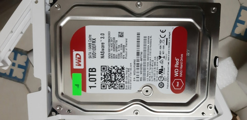 Disco Duro Interno Western Digital Wd Red Wd10efrx 1tb Rojo