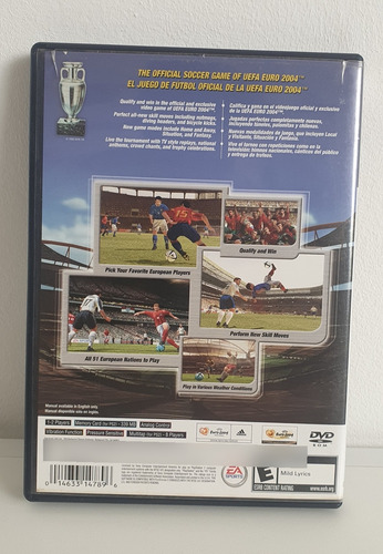 Uefa Euro 2004 Portugal Ps2 Original (Usado)