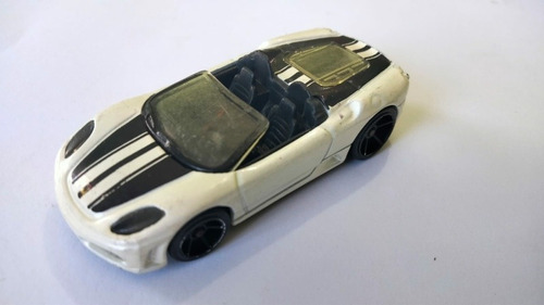 Hot Wheels Ferrari F430 Spider Convertible Blanco