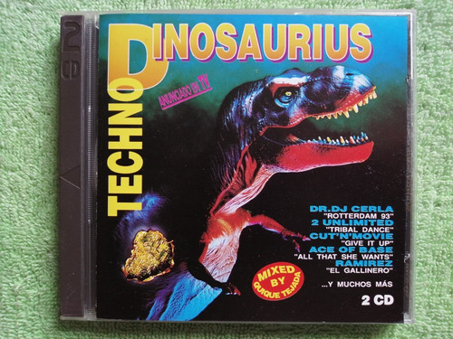 Eam Cd Doble Techno Dinosaurius Mix 1993 Maquina Lo + Duro