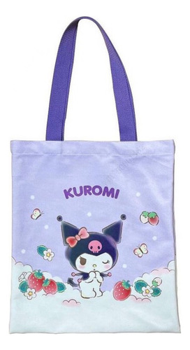 Bolsa Tote De Lona Hello Y Amigos 34x38cm Sanrio Miniso