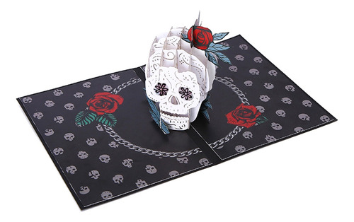 Tarjeta De Felicitación 3d De Halloween, Fiesta, Fiesta, Inv