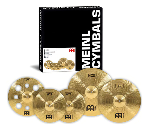Juego de platillos expandidos Meinl HCS 14 18 16 20 Kit de platos para platillos Ms63