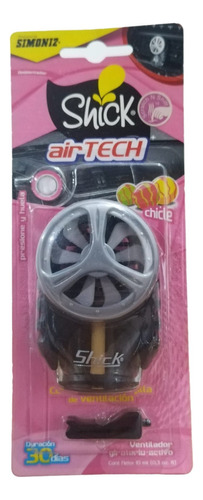 Ambientador Shick Airtech Sencillo Chicle