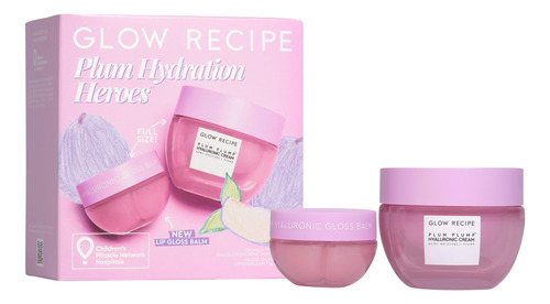 Set De Regalo Navideño Glow Recipe Plum Hydration Heroes Kit