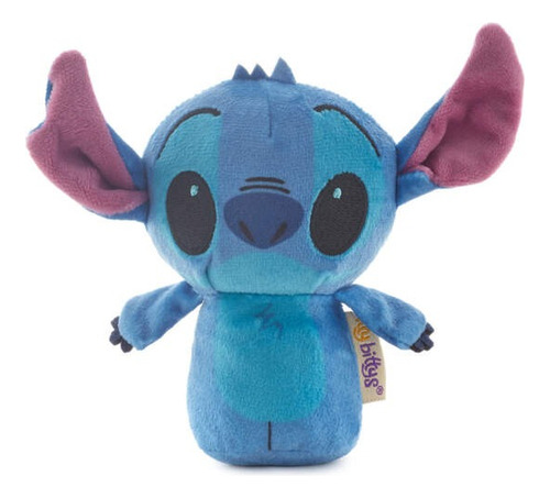 Itty Bittys Disney Stitch Peluche Con Sonido Hallmark Color Azul Acero