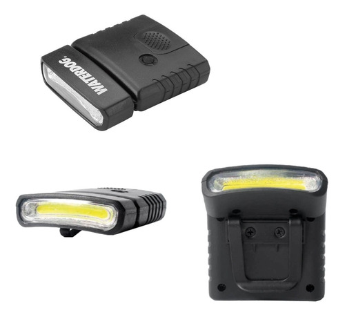 Linterna Para Gorra Visera Waterdog 5 Cob Led