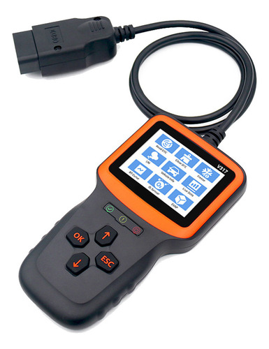 Escáner V317 Obd2, Herramienta De Diagnóstico Profesional Au